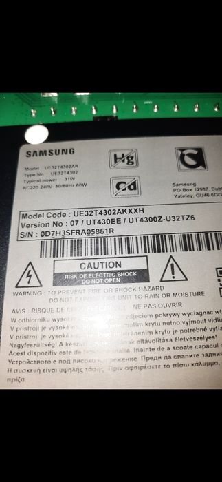 BN9651894B=PLACĂ BAZĂ Samsung UE32T4302AK