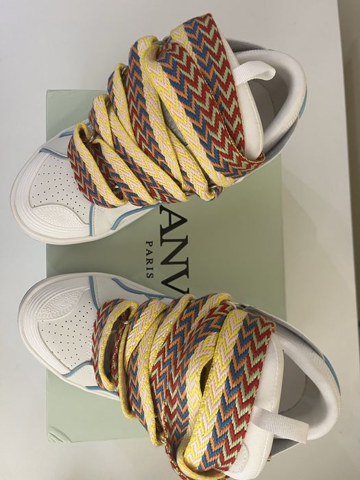Lanvin curb retro 2022 blue and white 41