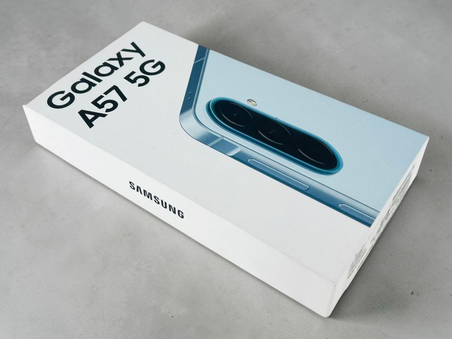 НОВ! Samsung Galaxy A57 5G 256GB 8RAM Icyblue 2г. Гаранция!