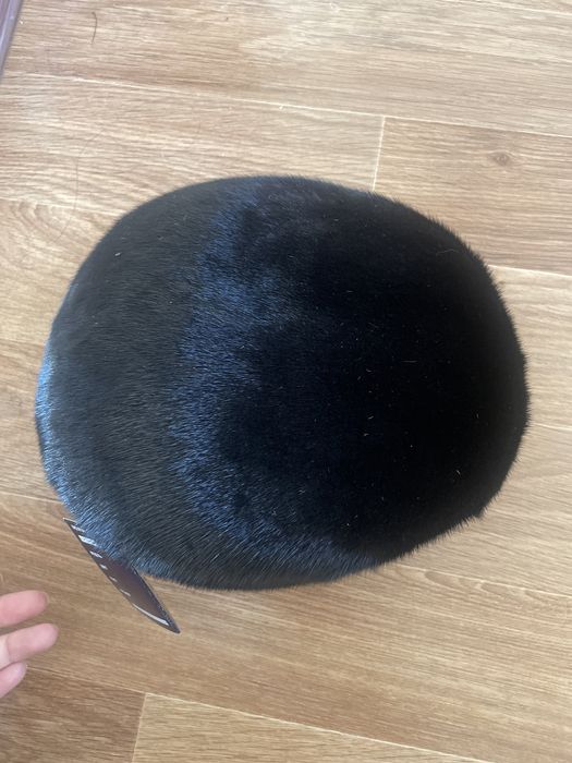 Норковая шапка новая