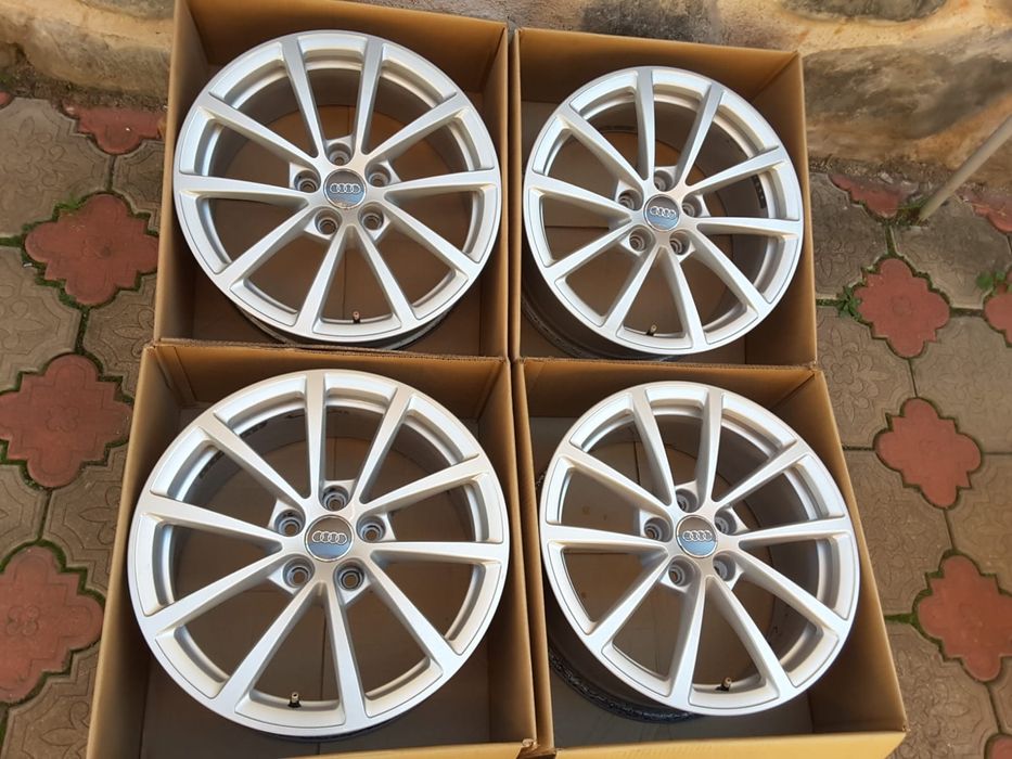 jante aliaj 17; 5x112;originale Audi a4b8 a4 b8, a4b9 a4 b9,A6C7,Q3,Q5