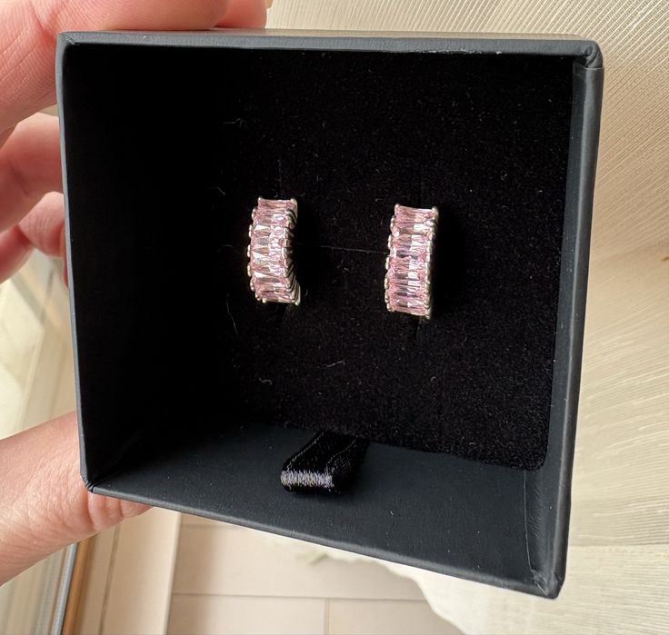 Thomas Sabo сребърни обеци с цирконий