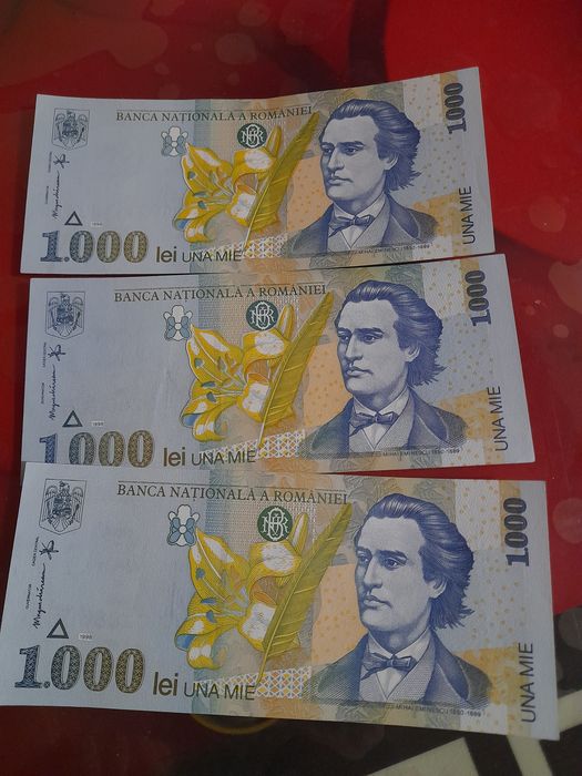 Bancnote 1000 lei din 1998