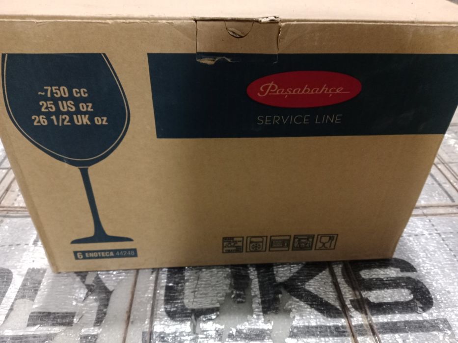 Продам новые фужеры турецкий 12 щт