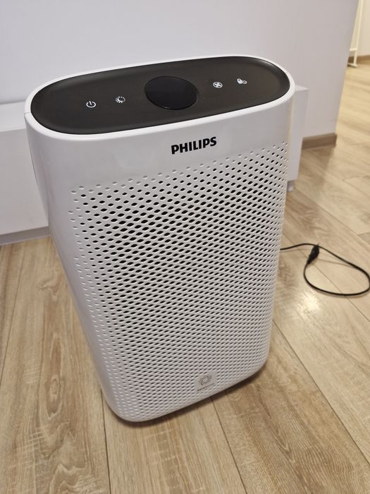 Purificator de Aer Philips, Bluetooth, Afisaj Digital, Alb