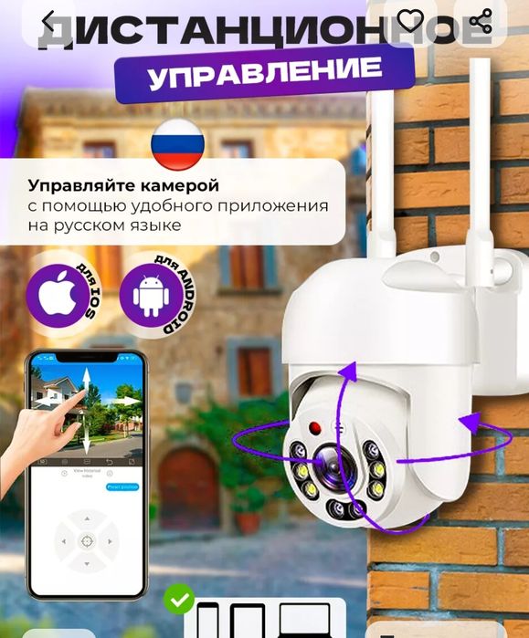 Wi-fi камеры для дома и улицы