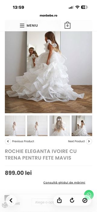 Rochita fetite de ocazie