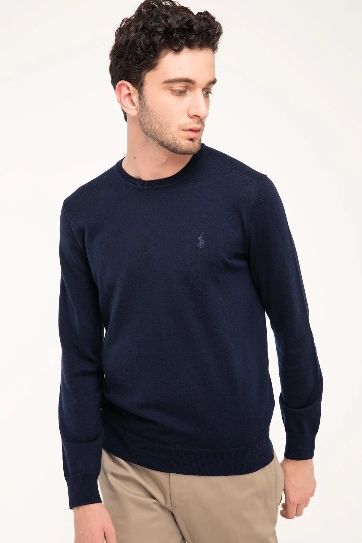 100% мерино вълна POLO RALPH LAUREN Merino Wool Crew Neck ОРИГИНАЛЕН
