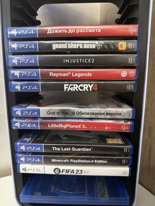 Диски на PS4/PS5