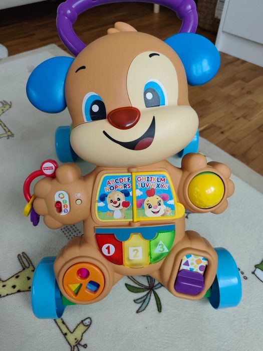 Проходилка кученце на български език Fisher Price LAUGH & LEARN