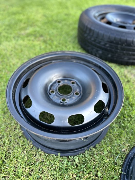 Jante Tabla Originale VW R15 5x112 Stare buna conform fotografiilor Bonus 2 Cauciucuri 195/65 R15 Goodyear Skoda Volkswagen Audi