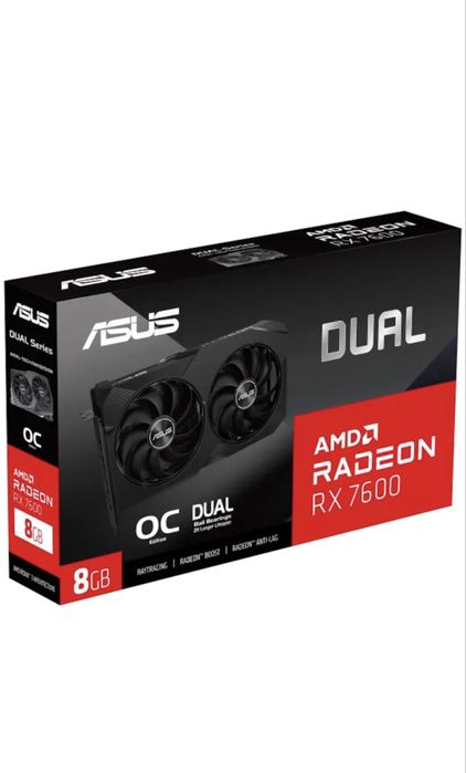 Placa Video AMD RX 7600 8GB Asus GDDR6