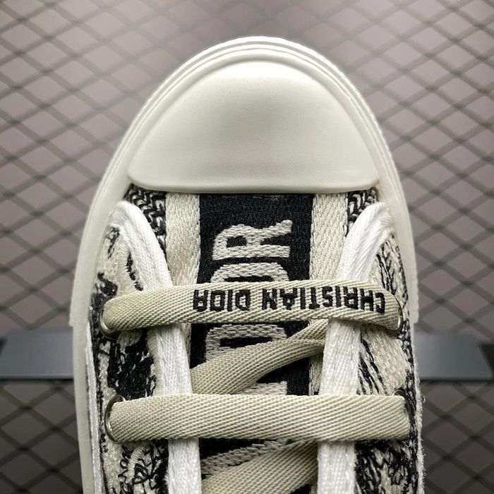 CD Walk'n'Dior Sneaker "Black/White Toile de Jouy"