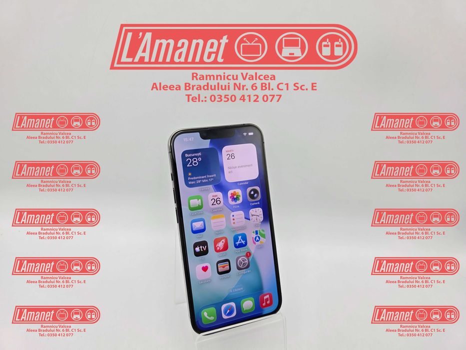 iPhone 13 Pro Max Black 128GB Neverlocked Stare Buna Bateria 100%
