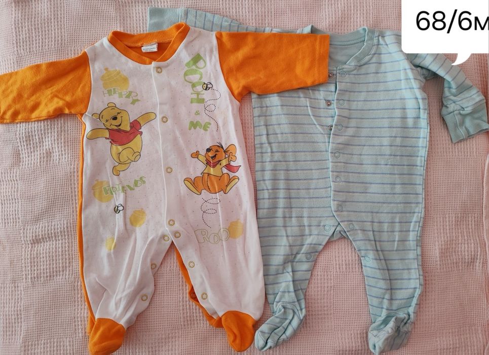 Лот от запазени бебешки дрешки 3-6м Обща  цена 45 €