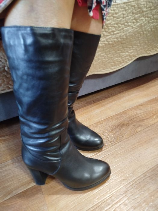 Натуральные зимние сапоги