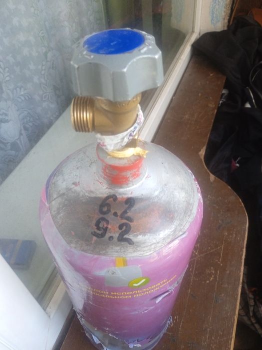 Геле газовый баллон