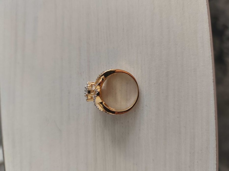 Пръстен със златно покритие