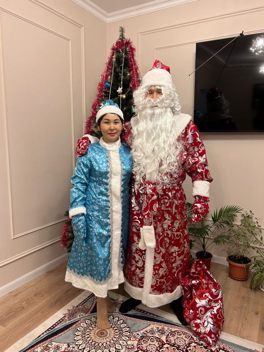 Прокат  костюмы Дед мороза и снегурочки