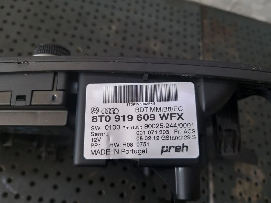 Consola mmi navigatie audi q5 8r 8t0919609wfx