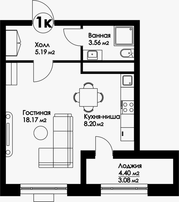 Квартира в новостройке