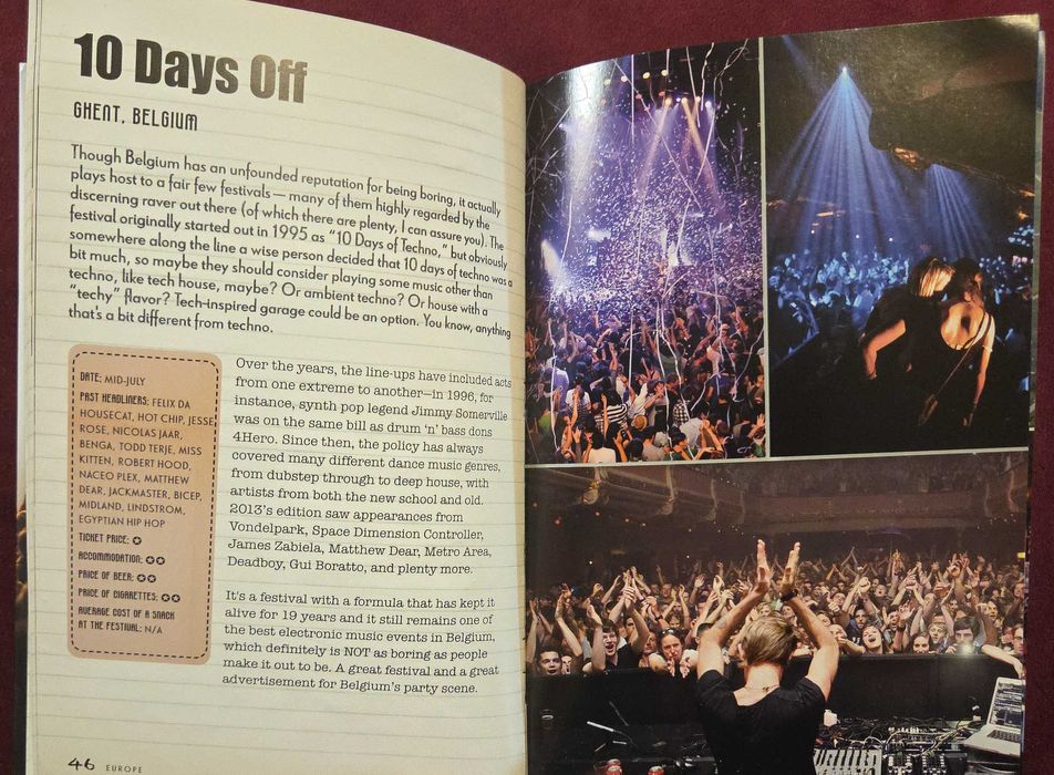 Справочник - партитата по света / Around the World in 80 Raves