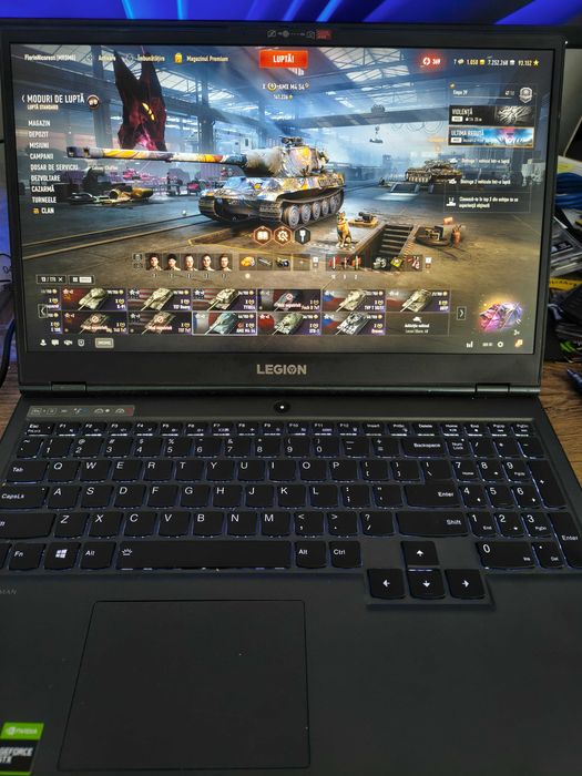 Gaming Lenovo Legion 5 • Ryzen 5 4600H • GTX 1660 Ti • 32GB RAM • ssd 512GB • 120Hz