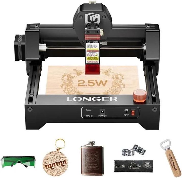 Masina de gravat laser mini LONGER Ray5 2.5W