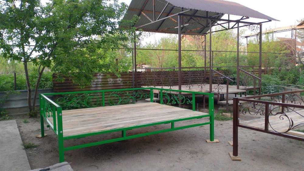 тапчаны, беседки металлические