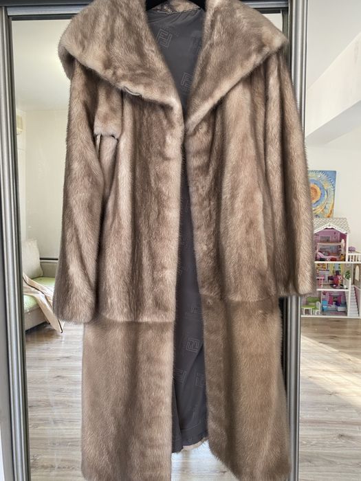 Шуба натуральная норка