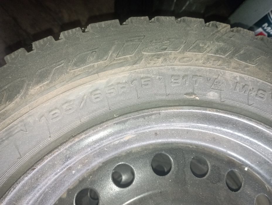 Продам диски железки вместе с шинами