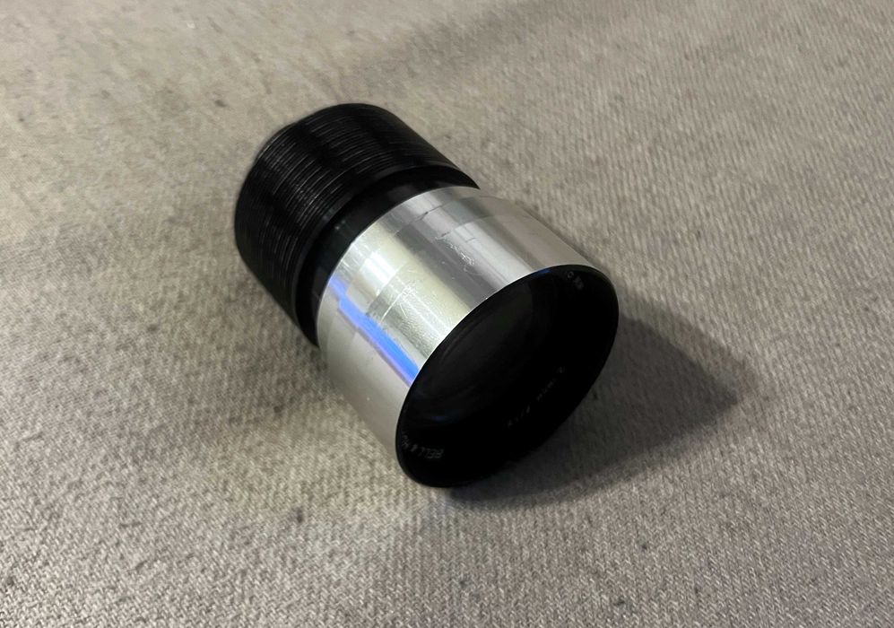 Obiectiv Bell and Howell 51mm f1.2 projection lens vintage
