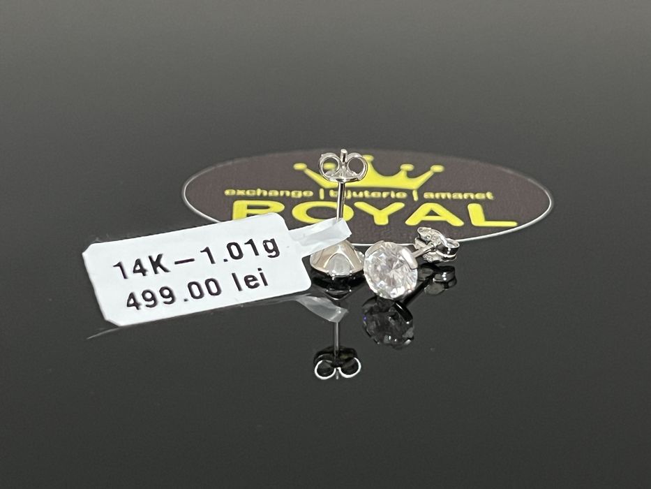 Bijuteria Royal CB : Cercei aur 14K 1,01 grame