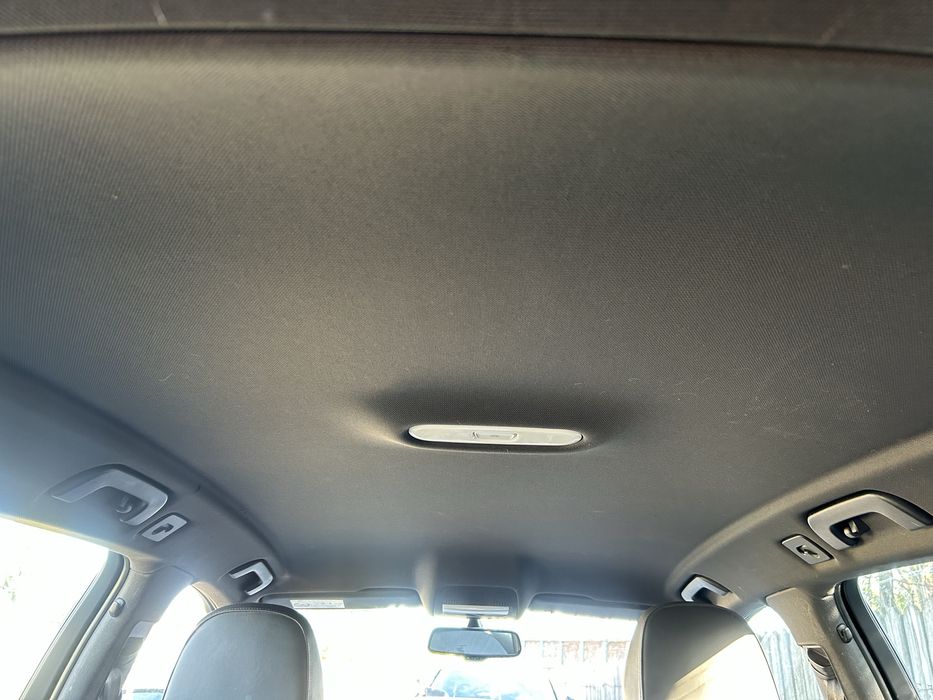 Plafon interior  negru S Line complet cu manere, parasolare, plafoniera, stâlpi Audi A4 B8 break