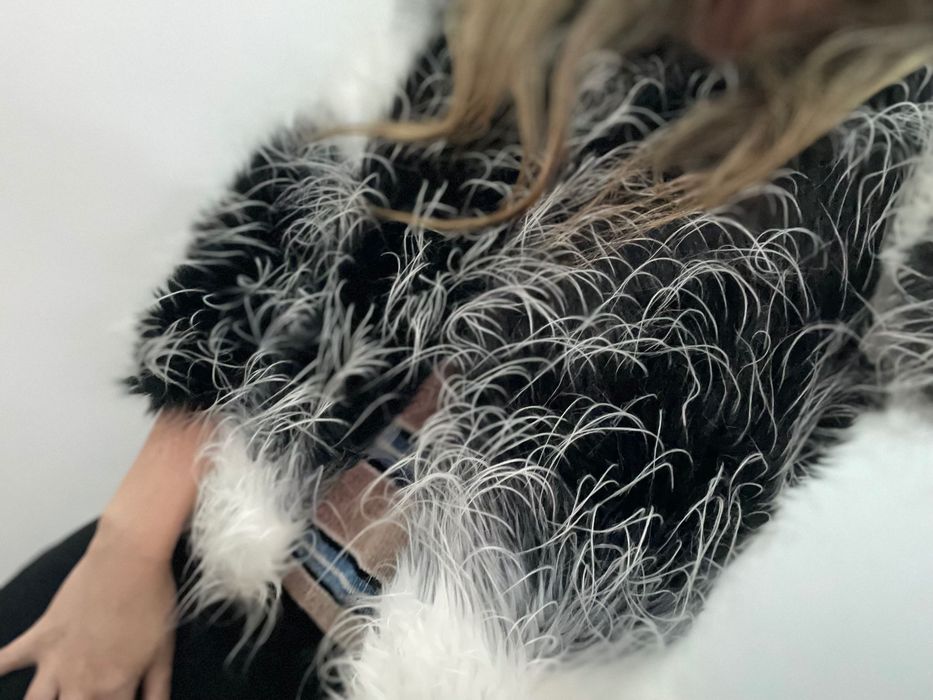 Секси елегантно палто в два цвята