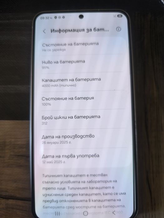 Телефон Samsung S 25 Перфектен