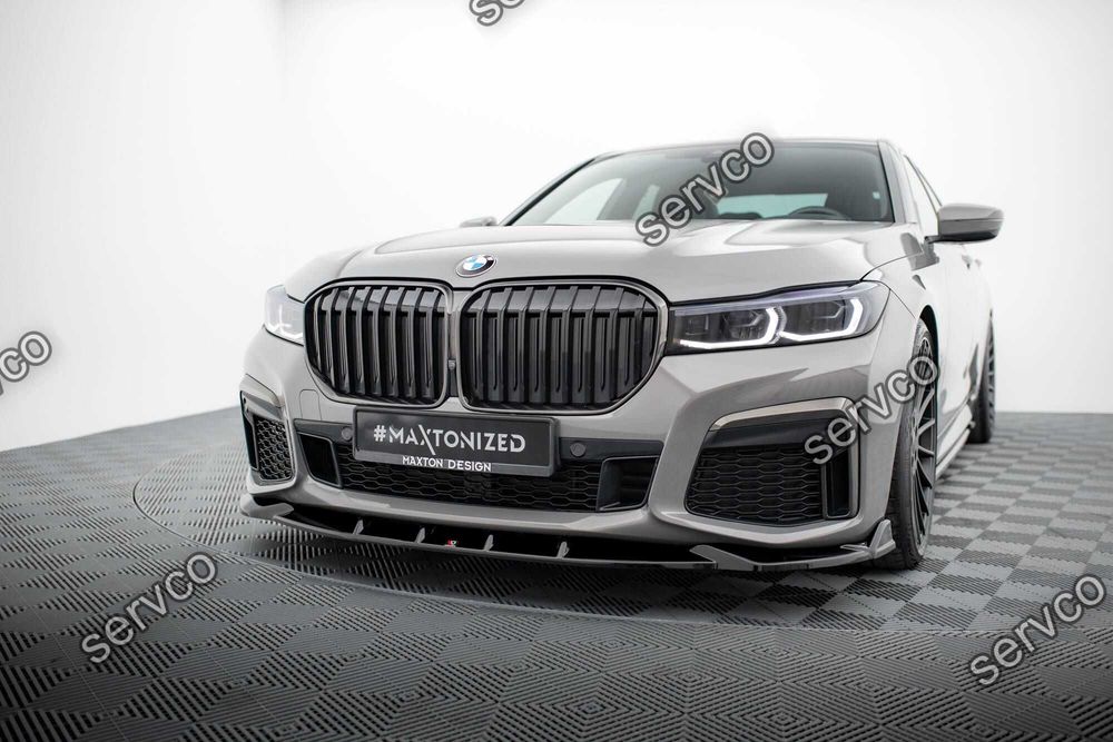Prelungire bara fata Bmw Seria 7 G11 M-Pack 2019-2022 v9 Maxton Design