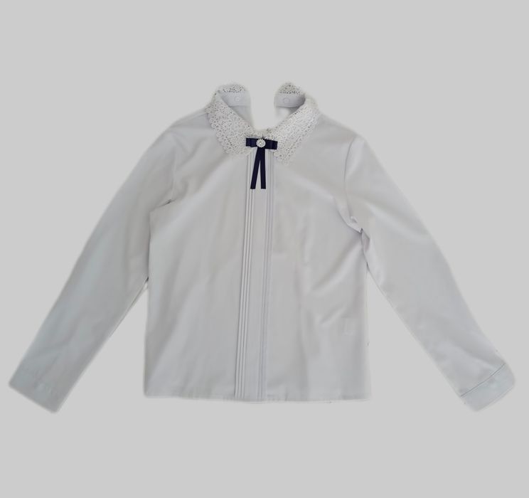 Продам белые рубашки новые 152р и 158р по 3 тыс