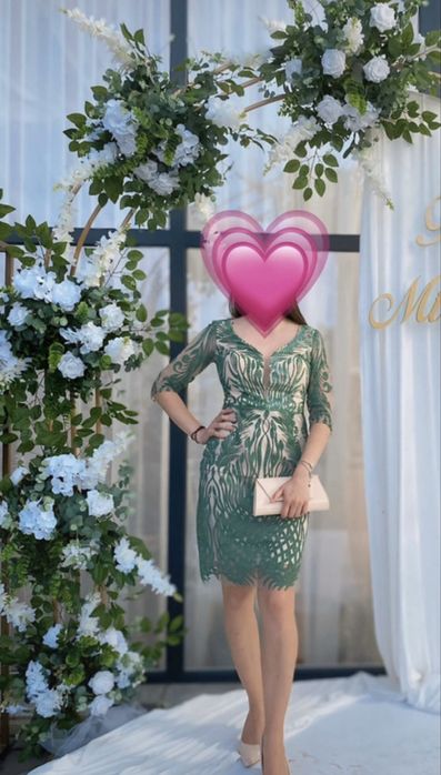 Rochie de nuntă cu sclipici