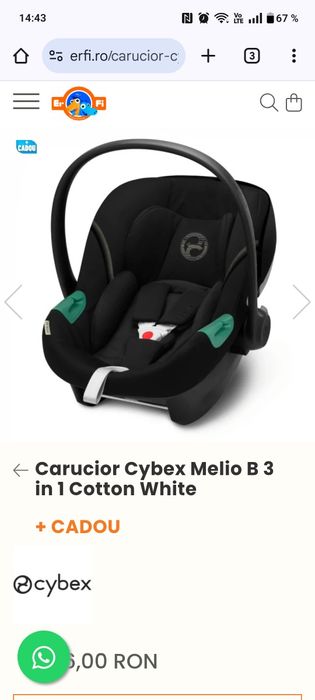 Cybex melio 3 in 1