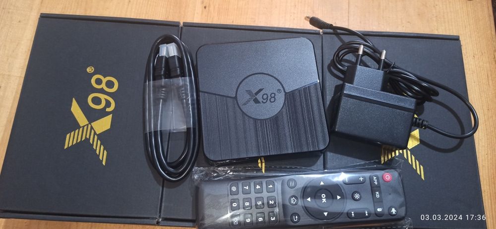 Новая настроенная и прошитая Смарт ТВ приставка, смарт бокс 4/32 Гб