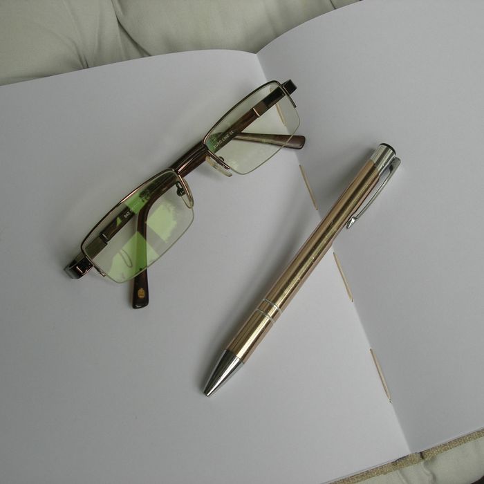 Caiet artizanal cu pagini goale – legat manual, unicat