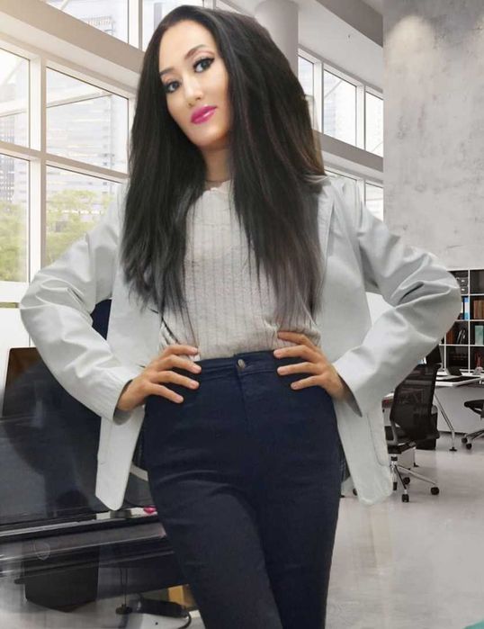 Продам кожаный Жакет женский