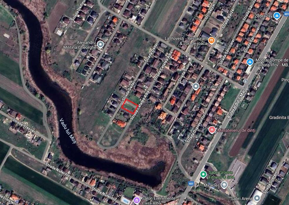 Parcela teren, strada Cetatea Alba, cartier Mamina, Berceni