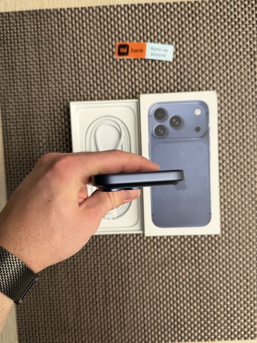 КАТО НОВ! 512Gb *ЛИЗИНГ* iPhone 17 Pro Deep Blue ГАРАНЦИЯ