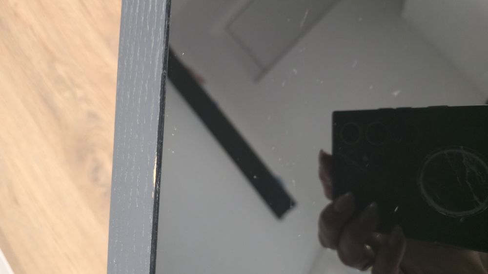 Noptiere lemn și sticla