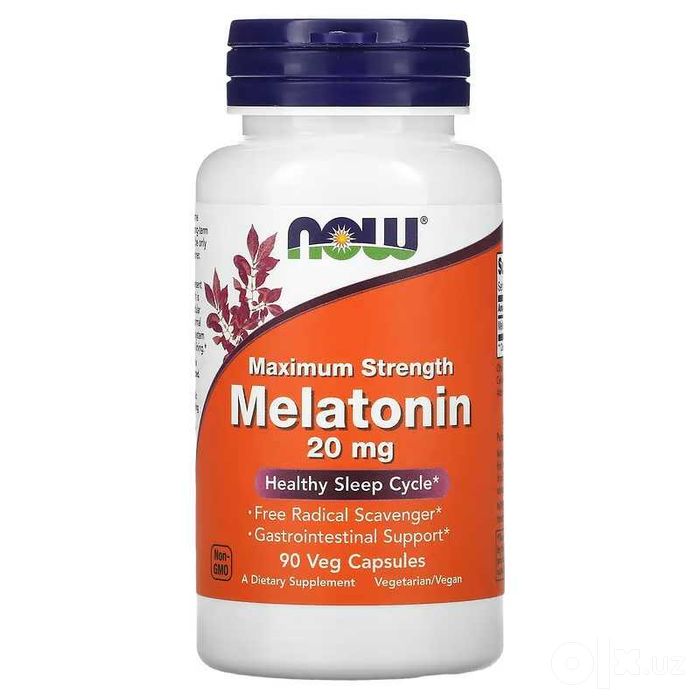 NOW Foods Мелатонин NOW Melatonin 3 мг 5 мг 10 мг 20 мг