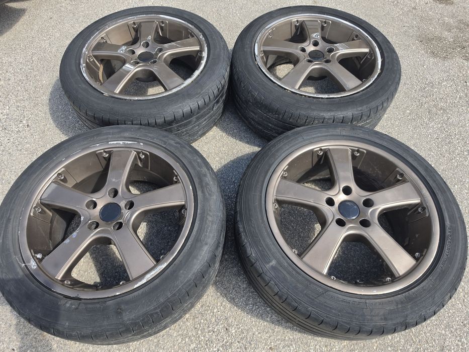 5х112/17 с гуми Мерцедес Ауди Фолксваген Шкода Сеат 5x112/17 VW Skoda Audi Mercedes