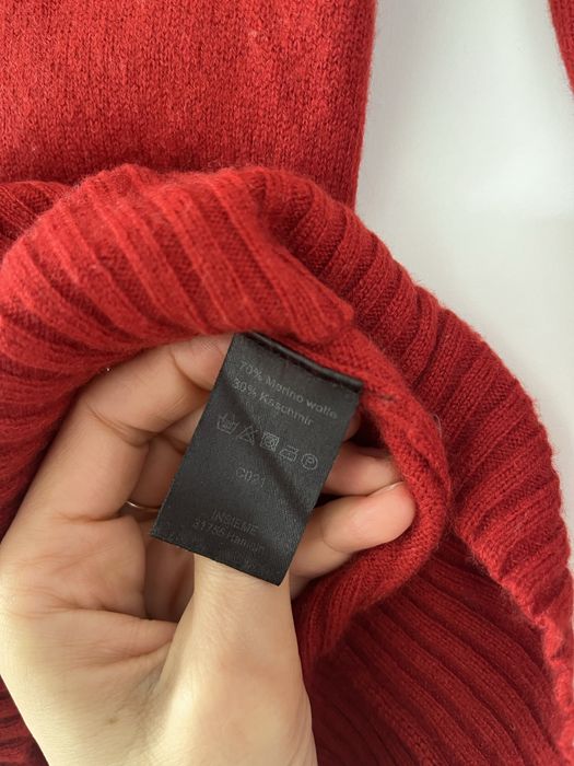 Дамска блуза поло, 36 размер, мерино и кашмир