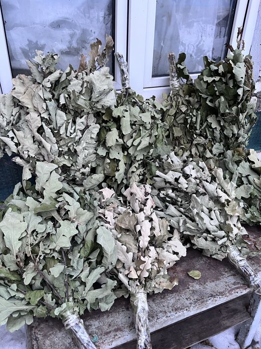 Веник для бани/сауны дубовый